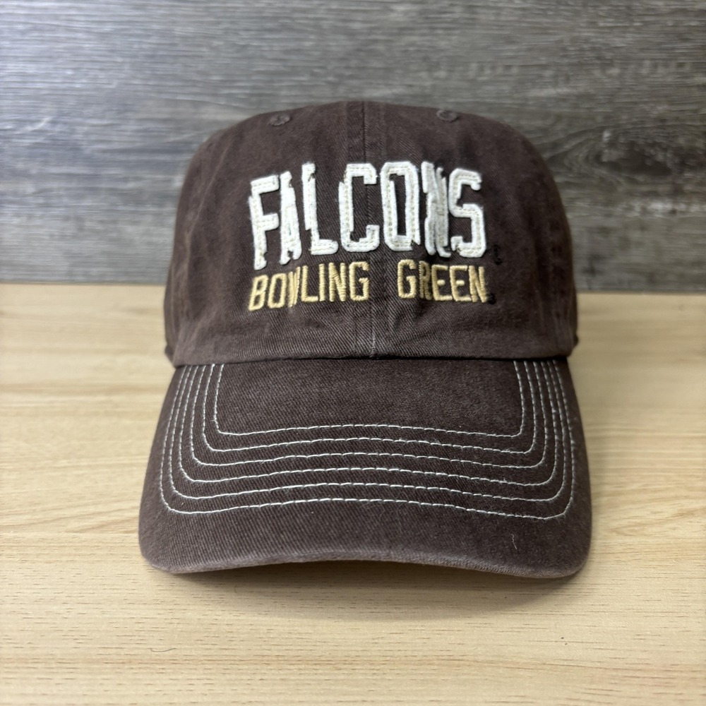 Bowling Green Falcons Hat Cap Fitted Mens Brown NCAA College Football Sample